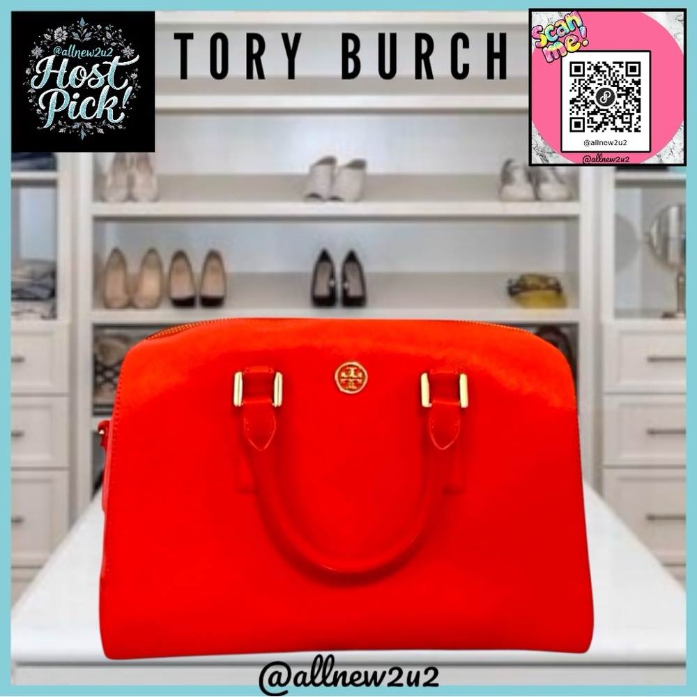 Tory Burch Robinson Satchel NWOT Multi-Host Pick